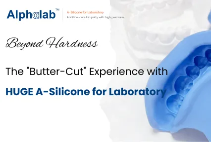 Más allá de la dureza: La experiencia Butter-Cut con HUGE A-Silicone para laboratorio