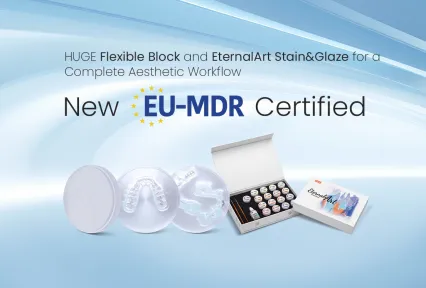 ¡Flexible Block y EternalArt Stain&Glaze ahora certificados CE (MDR)!